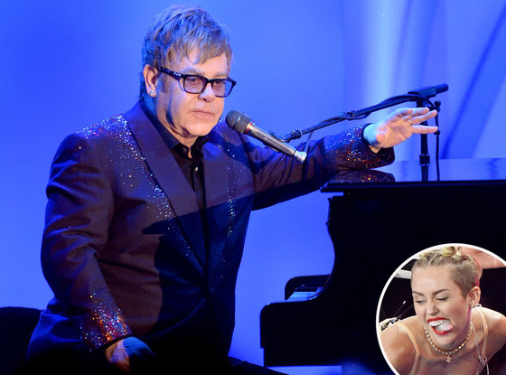 Elton John, Miley Cyrus Elton John, Miley Cyrus